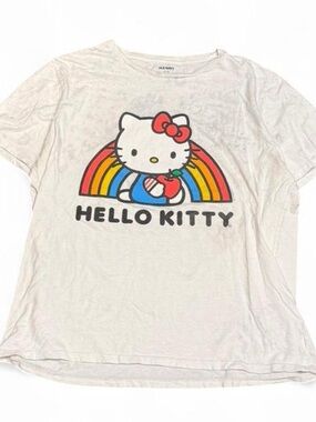 Y2K Hello Kitty Tie Dye Graphic Tee